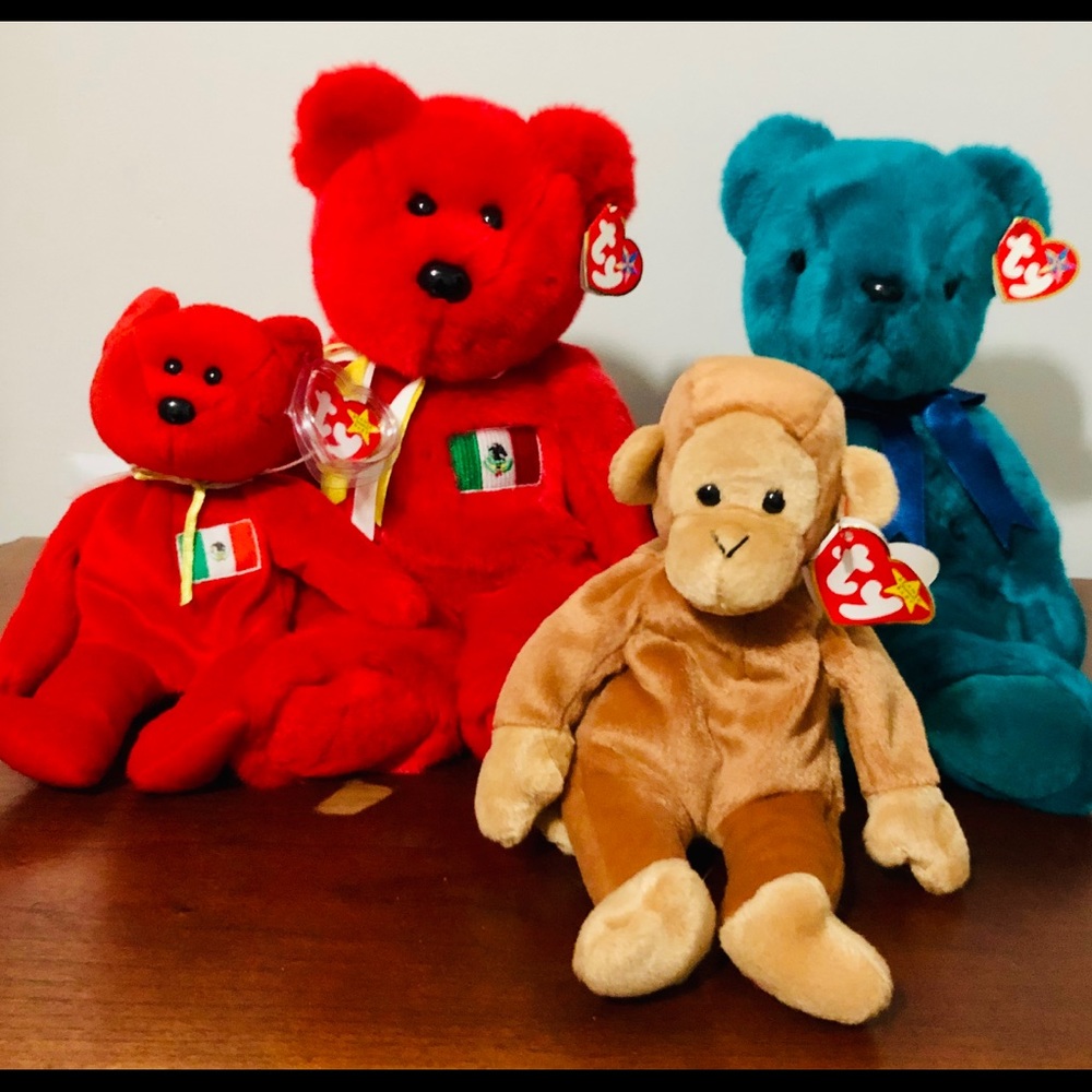 ❌SOLD❌ Ty Teddy/Buddy, Bongo/Baby, Osito/Buddy - Picture 1 of 16